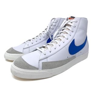 Nike Blazer Mid 77, White/Royal, Size 19